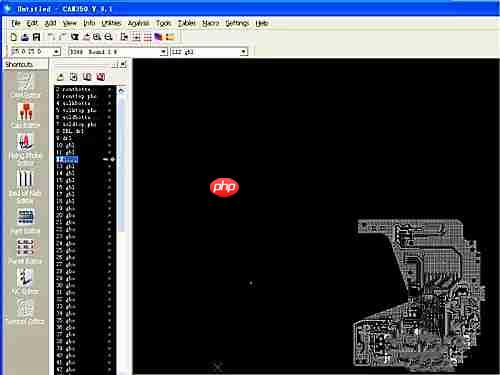 cam350怎么测量图层尺寸?cam350测量图层尺寸的方法