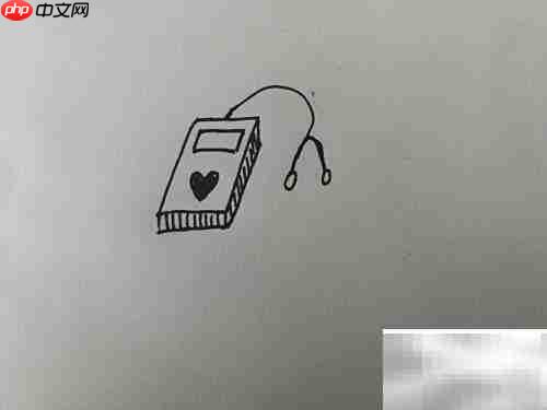 简笔画音乐播放器