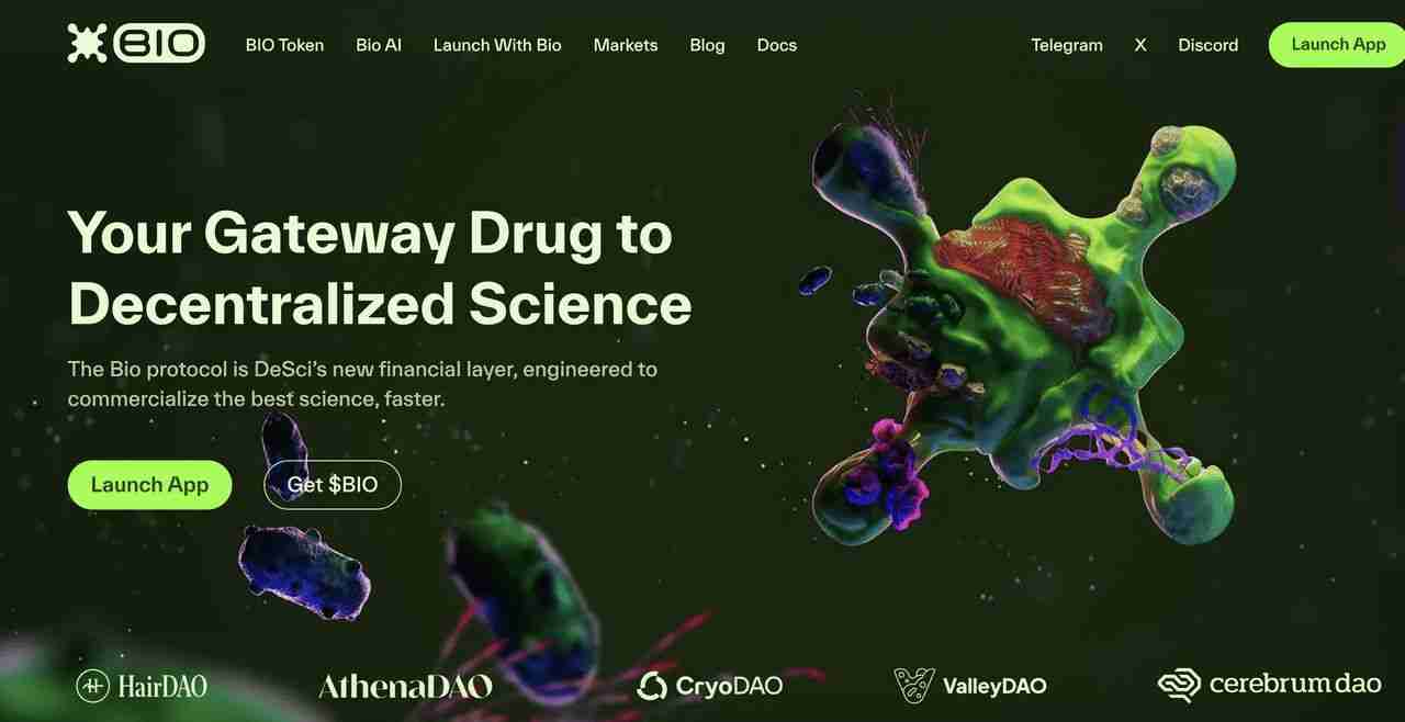 什么是Bio Protocol? 值得关注的五大DAO介绍