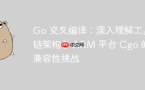 Go 交叉编译：深入理解工具链架构与 ARM 平台 Cgo 的兼容性挑战