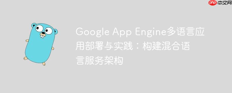 Google App Engine多语言应用部署与实践:构建混合语言服务架构