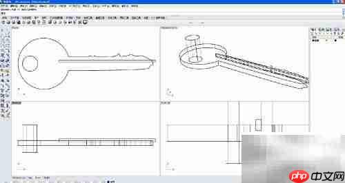 Rhino 5.0钥匙建模入门