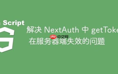 解决 NextAuth 中 getToken 在服务器端失效的问题