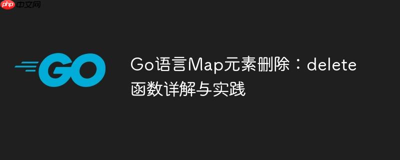 Go语言Map元素删除：delete函数详解与实践
