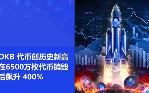 OKB代币创历史新高，在6500万枚代币销毁后飙升 400%