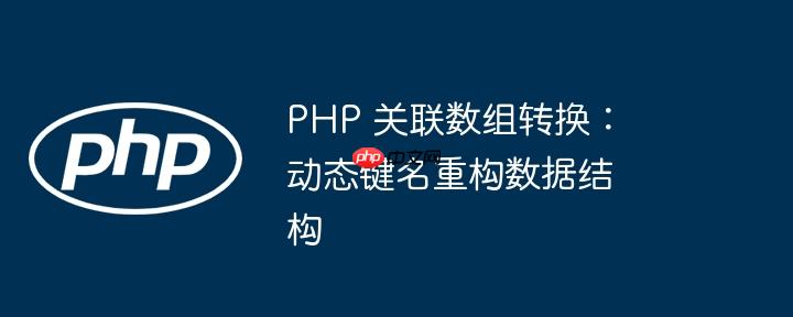 php 关联数组转换:动态键名重构数据结构