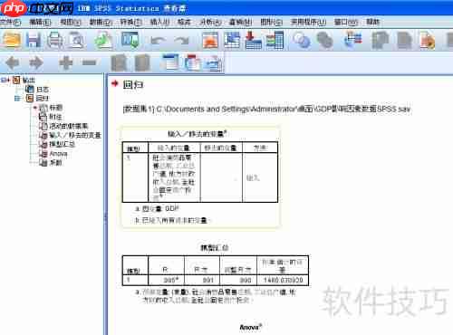 SPSS回归分析入门