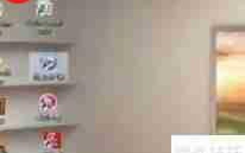 3D书柜桌面设置教程