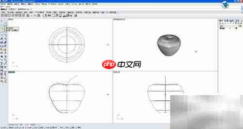 Rhino 5.0苹果建模入门