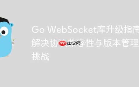 Go WebSocket库升级指南：解决协议兼容性与版本管理挑战