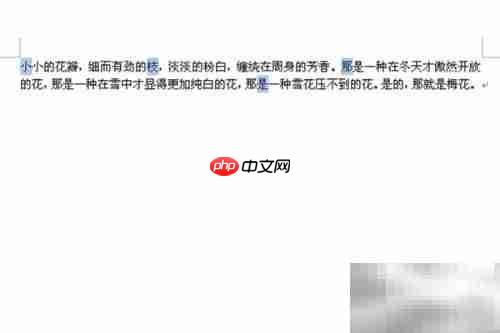 Word 2007快捷键大全