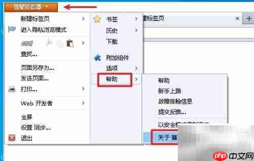 如何查看彗星浏览器版本号