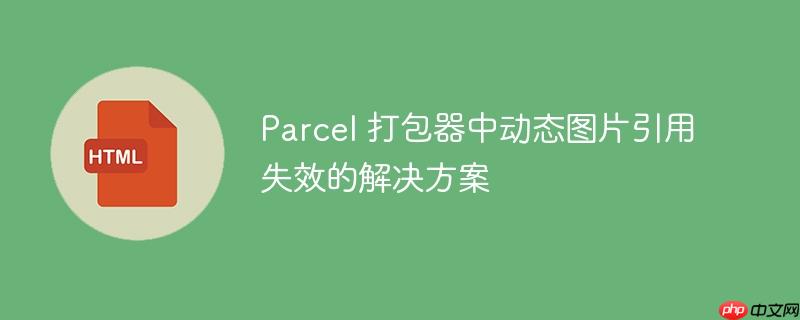 Parcel 打包器中动态图片引用失效的解决方案