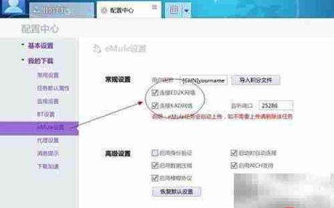 迅雷eMule双剑合璧下载