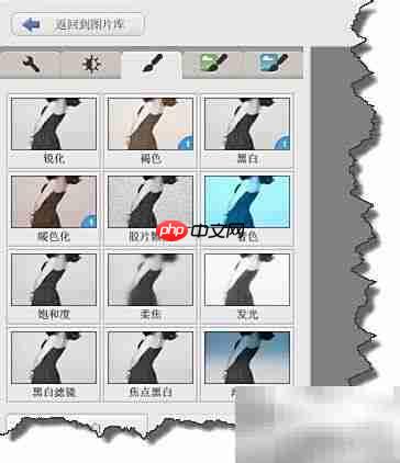 Picasa黑白照片转换技巧