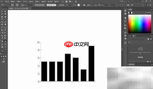 AI绘制柱状图教程