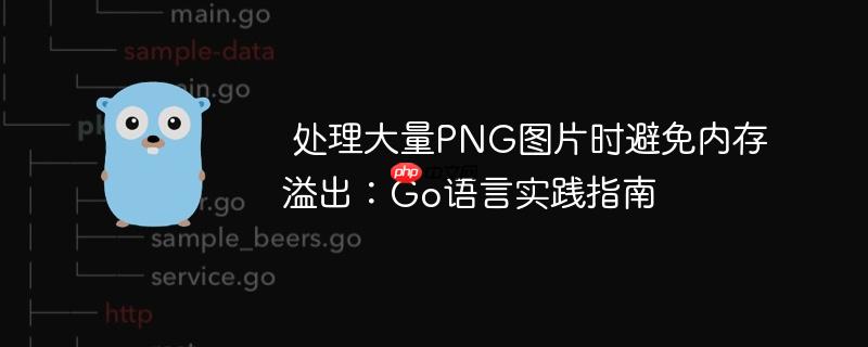 处理大量PNG图片时避免内存溢出:Go语言实践指南