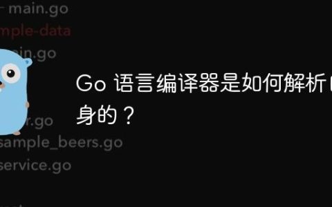 Go 语言编译器是如何解析自身的？