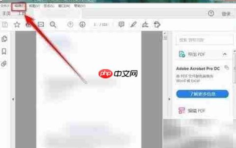 Acrobat Reader DC取消超链接方法