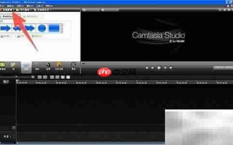Camtasia录屏尺寸设置方法