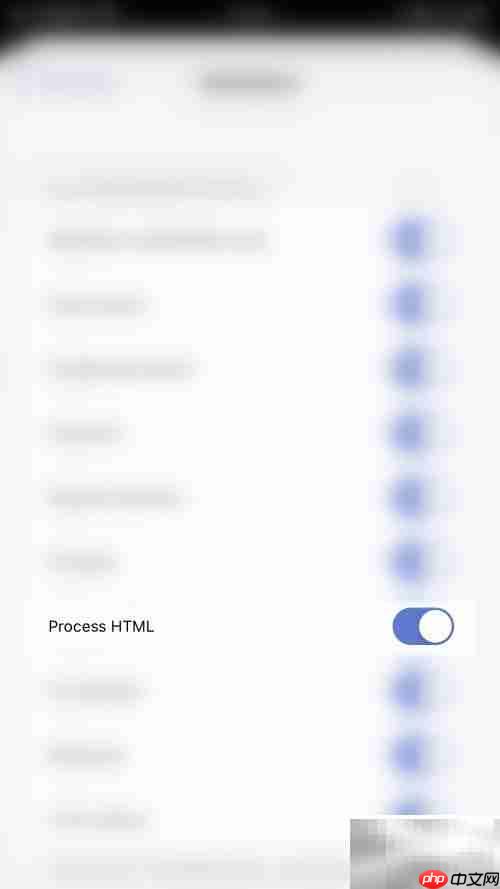 Drafts关闭Process HTML方法