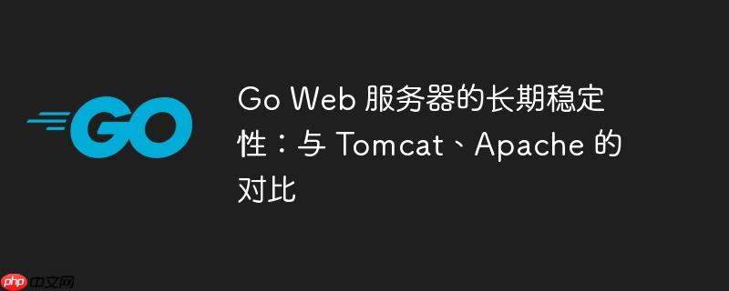 go web 服务器的长期稳定性:与 tomcat、apache 的对比