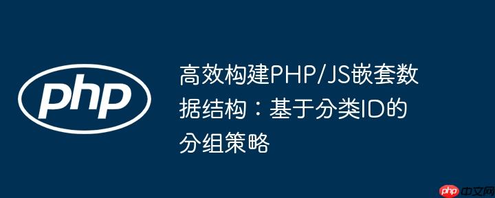 高效构建PHP/JS嵌套数据结构:基于分类ID的分组策略