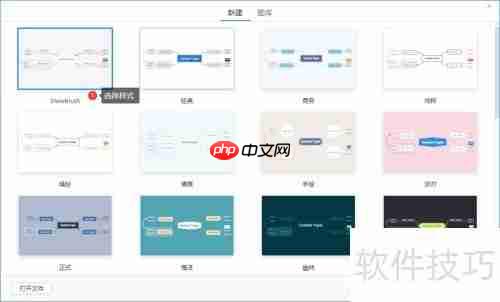 Xmind思维导图绘制指南