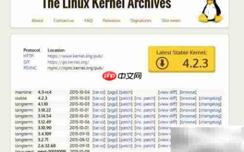Linux内核下载指南
