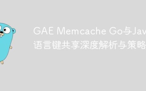 GAE Memcache Go与Java跨语言键共享深度解析与策略