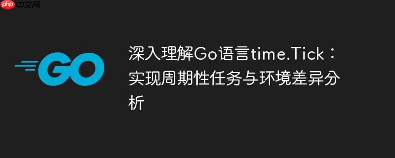 深入理解Go语言time.Tick:实现周期性任务与环境差异分析