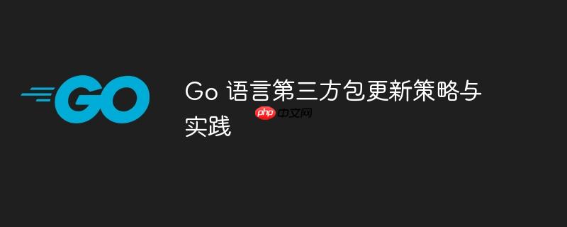Go 语言第三方包更新策略与实践