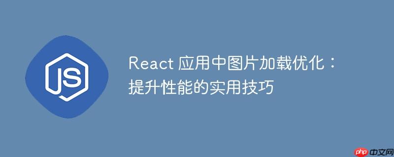 React 应用中图片加载优化:提升性能的实用技巧