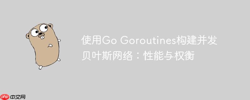 使用Go Goroutines构建并发贝叶斯网络:性能与权衡