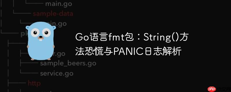 go语言fmt包:string()方法恐慌与panic日志解析