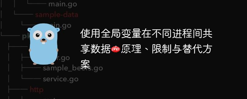 使用全局变量在不同进程间共享数据：原理、限制与替代方案