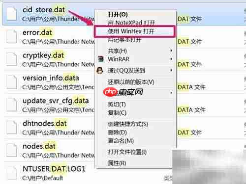 如何打开DAT文件
