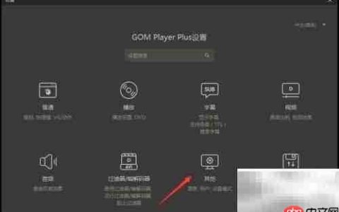 GOM Player关闭默认播放器设置