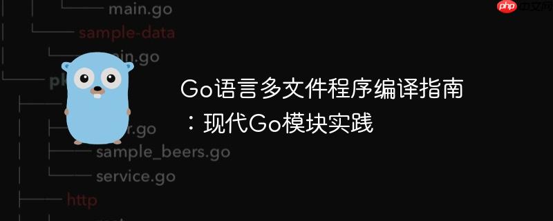 Go语言多文件程序编译指南:现代Go模块实践