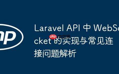 Laravel API 中 WebSocket 的实现与常见连接问题解析