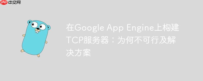 在Google App Engine上构建TCP服务器:为何不可行及解决方案