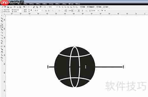 CDR绘制矢量网址图标教程