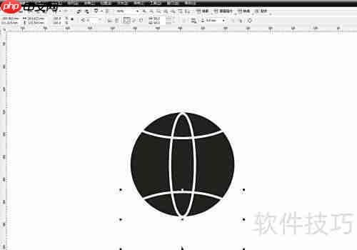 CDR绘制矢量网址图标教程