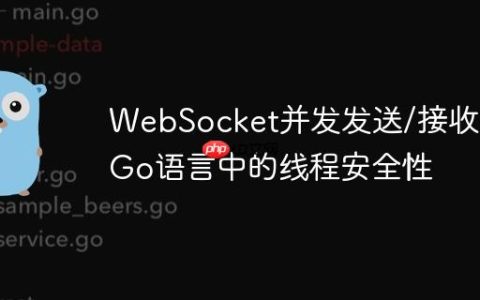 WebSocket并发发送/接收：Go语言中的线程安全性