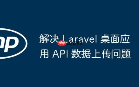 解决 Laravel 桌面应用 API 数据上传问题