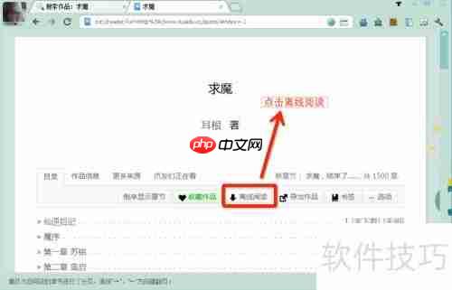 魔爪TXT小说下载教程