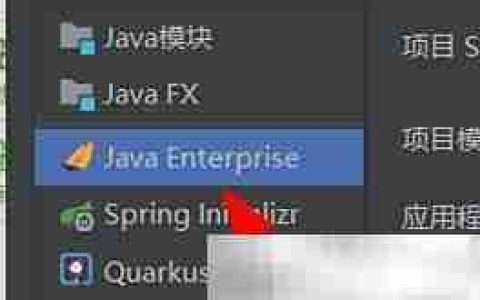 IntelliJ设置Java企业版无SDK