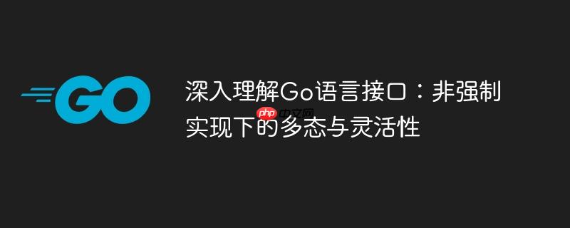 深入理解Go语言接口:非强制实现下的多态与灵活性