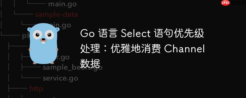 go 语言 select 语句优先级处理：优雅地消费 channel 数据