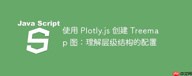 使用 plotly.js 创建 treemap 图:理解层级结构的配置